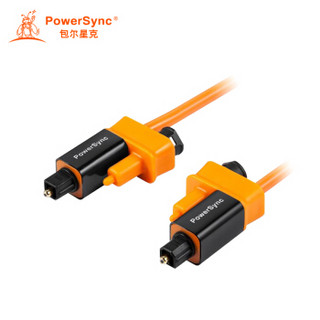 PowerSync 包尔星克 Toslink FIBER-KR35TOS150 光纤传输音源线  橘色