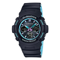 CASIO 卡西欧 G-SHOCK 男士防水防震电波太阳能运动手表 AWG-M100SPC-1A