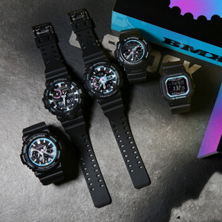 CASIO 卡西欧 G-SHOCK 男士防水防震电波太阳能运动手表 AWG-M100SPC-1A