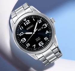 SEIKO 精工 SNE471J1 男士太阳能腕表