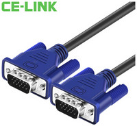 CE-LINK 3+6线芯 VGA线    蓝色 2米 