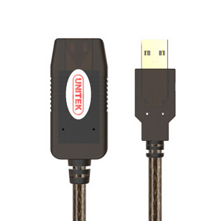 UNITEK 优越者 USB2.0信号放大延长线 20米