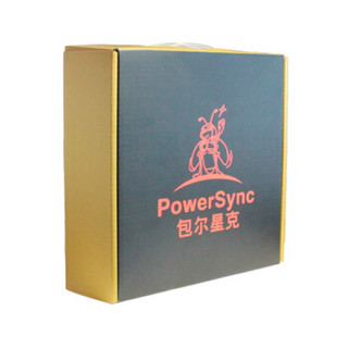 PowerSync 包尔星克 抗摇摆 HDMI线 黑配橙 3.0米 