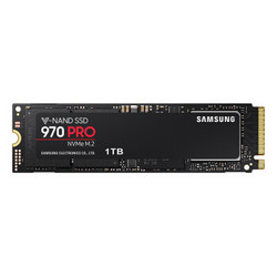 SAMSUNG 三星 970 PRO M.2 NVMe 固态硬盘 1TB