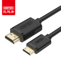 UNITEK 优越者 Mini HDMI转HDMI视频转换线 升级版 2米