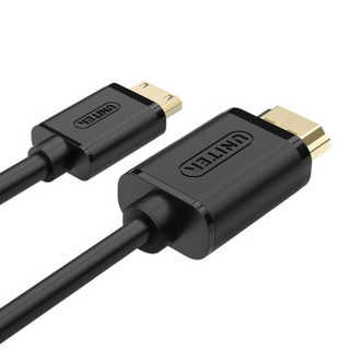 UNITEK 优越者 Mini HDMI转HDMI视频转换线 升级版 2米