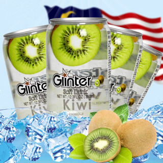 GLINTER 运得 果味碳酸饮料 350ml*8罐 猕猴桃味