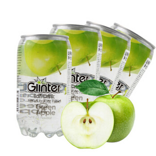 GLINTER 运得 果味碳酸饮料 350ml*8罐 青苹果味