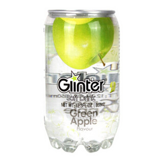 GLINTER 运得 果味碳酸饮料 350ml*8罐 青苹果味