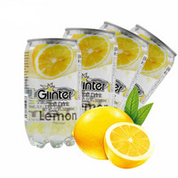 GLINTER 运得 果味碳酸饮料 350ml*8罐 柠檬味