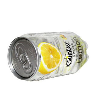 GLINTER 运得 果味碳酸饮料 350ml*8罐 柠檬味