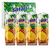 safari 萨法瑞 100%纯果汁礼盒  1L*4 菠萝汁 