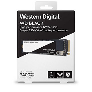 Western Digital 西部数据 黑盘系列 NVMe M.2 固态硬盘 250GB（PCI-E3.0）