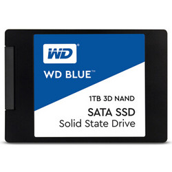 WD 西部数据 WDS100T2B0A Blue系列-3D版 SATA 固态硬盘 2TB