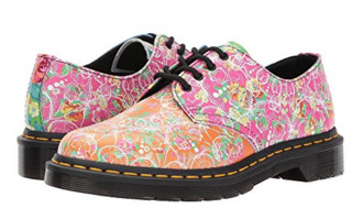 Dr. Martens Daze Smiths 女款印花休闲皮鞋