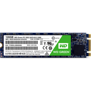 Western Digital 西部数据 绿盘 M.2 固态硬盘 120GB (SATA3.0)