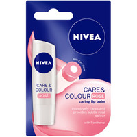 NIVEA 妮维雅 漾彩芯润护唇膏 4.8g 甜美柔粉