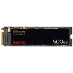 SanDisk 闪迪 Extreme Pro NVMe M.2 固态硬盘 500GB（PCI-E3.0）