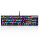 历史低价：MOTOSPEED 摩豹 CK104 RGB背光机械键盘 黑色 青轴
