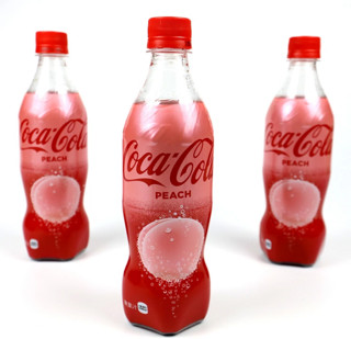 Coca-Cola 可口可乐桃子味 碳酸饮料 500ml*6瓶 