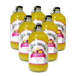bundaberg宾得宝澳洲无酒精汽水375ml6瓶百香果味