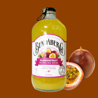 商品bundaberg 宾得宝 澳洲无酒精汽水 375ml 6瓶 百香果味