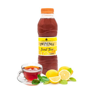 TWININGS 川宁 果味茶饮料 500ml 6瓶 3种口味各2瓶 