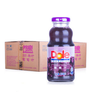 Dole 都乐 果汁饮料 250ml*24瓶 葡萄汁