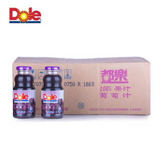 Dole 都乐 果汁饮料 250ml*24瓶 葡萄汁