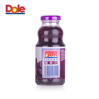 Dole 都乐 果汁饮料 250ml*24瓶 葡萄汁