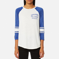 Superdry 极度干燥 Tri League 女士长袖T恤