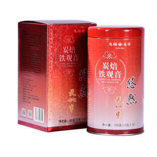 天福茗茶 悠然天地中 炭焙铁观音 浓香型 100g