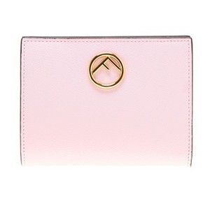 FENDI 芬迪 8M0387 A18B F01KW SMALL WALLET 女士对开钱包小钱包