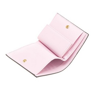 FENDI 芬迪 8M0387 A18B F01KW SMALL WALLET 女士对开钱包小钱包