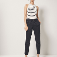 Massimo Dutti 05034987401 女士系带休闲长裤 