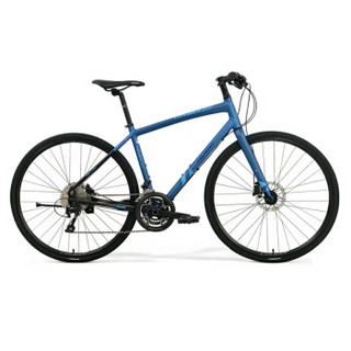 美利達（MERIDA） 探索者500  30速 平把休闲 自行车 平四米彩蓝/丽黑 700*49