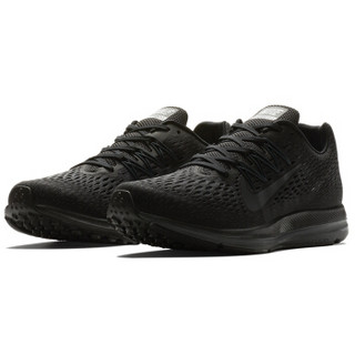 NIKE 耐克 ZOOM WINFLO 5 男士跑步鞋AA7406-002黑色40.5码