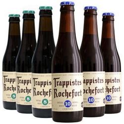 比利时进口 Rochefort 罗斯福（10号*3/8号*3）啤酒 组合装330ml*6瓶 修道士精酿