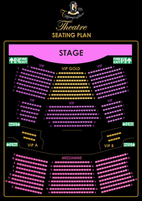 泰国 芭提雅 Tiffany 蒂芬妮 人妖秀 表演门票