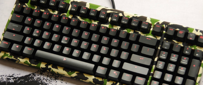  满足爷们的“野战”心理迷彩机械键盘榜单推荐