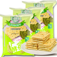 EDO pack 酵母的咸饼干 300g 海苔味 
