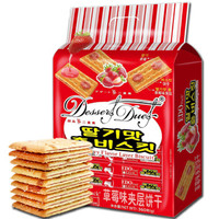 EDO Pack 早餐夹层饼干 360g 草莓味 