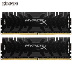 金士顿(Kingston) 骇客神条 Predator系列 DDR4 3000 16G(8Gx2)套装 台式机内存条