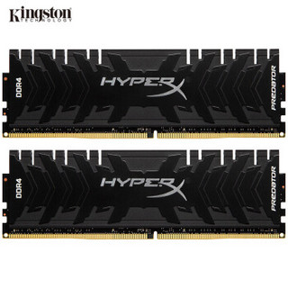 Kingston 金士顿 骇客神条 Predator 掠夺者 DDR4 3000 台式机内存 16GB（8GB×2）