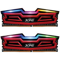 ADATA 威刚 XPG-龙耀系列 DDR4 3200频 16G(8Gx2)套装 台式机内存(RGB灯条)