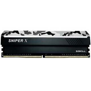 G.SKILL 芝奇 Sniper X 狙击者 DDR4 3200MHz 台式机内存 8GB