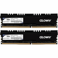 Gloway 光威 悍将 DDR4 16G (8GB*2)套装 2400频 台式机内存