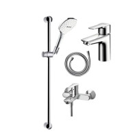 Hansgrohe 汉斯格雅 飞雨 select120 99110015 手持花洒套餐 配单把手浴缸龙头