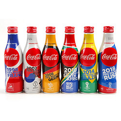 Coca-Cola 可口可乐 世界杯珍藏版套装 日本版 250m*6瓶