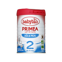 Babybio 伴宝乐 PRIMEA2段 标准型婴幼儿奶粉  900克 *2件